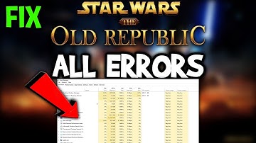 Star Wars The Old Republic – How to Fix All Errors – Complete Tutorial