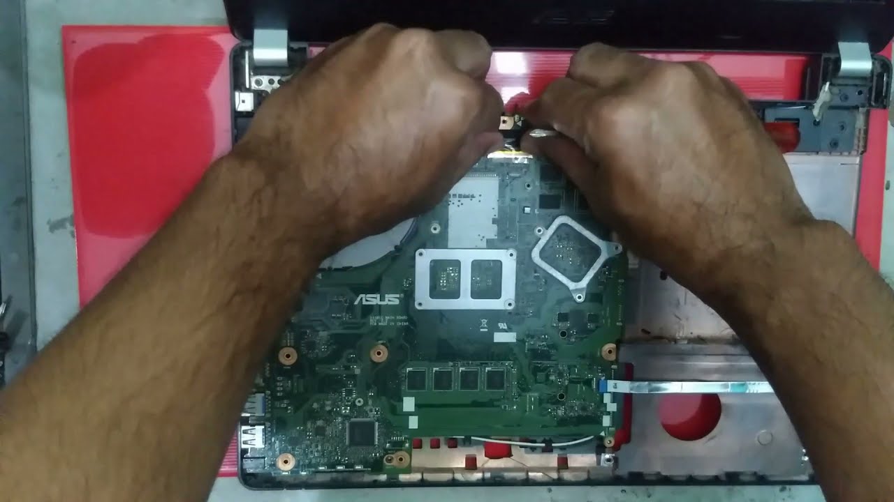 CARA BONGKAR ASUS A450L ASUS A450L DISASSEMBLY YouTube