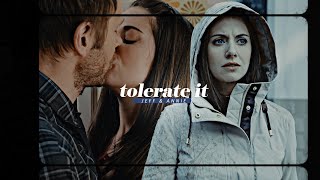 tolerate it | jeff & annie