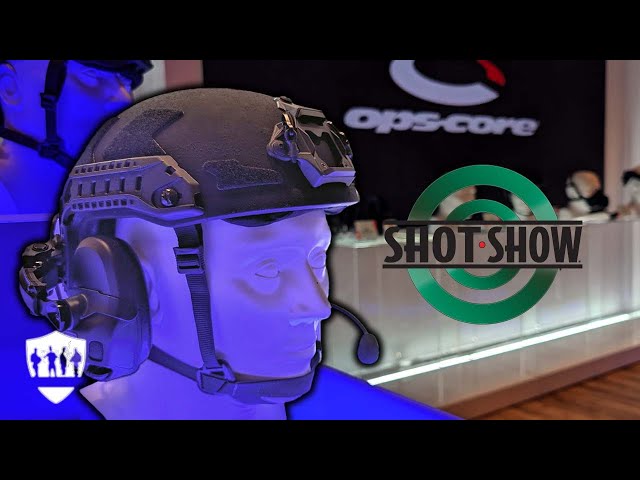 Ops Core Shot Show 2026 - Nomad NVG Mount and FAST XP Helmet - YouTube