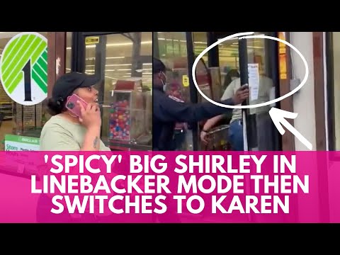 Hispanic Big Shirley Goes Linebacker Mode on Black Male at Dollar Tree | TOTALLY Out of Order!