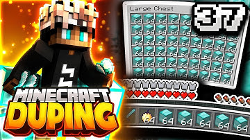 DUPING THOUSANDS OF CRATE KEYS AND DIAMOND BLOCKS! | Minecraft DUPING Series #37