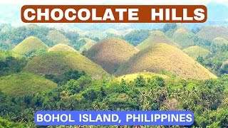 The Chocolate Hills in Bohol, Philippines 2010