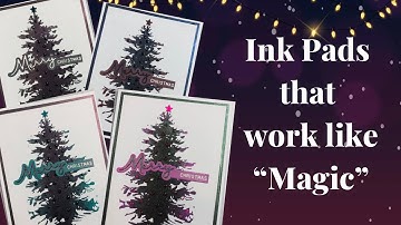 Amazing card making ink pads: Interference Inks that create “Magic”