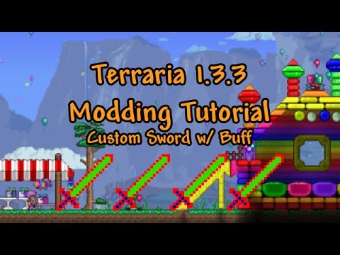 Terraria 1.3 Modding Tutorial - Sword - YouTube