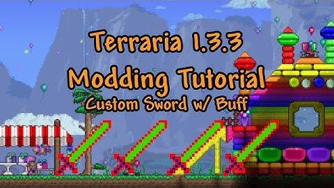 Terraria 1.3 Modding Tutorial - Sword