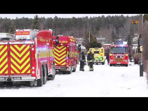 Storbrand i radhuslänga