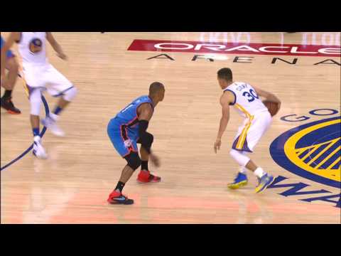 Stephen Curry Drops 28 Points as Warriors Even Series vs Thunder