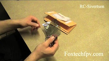 Unbagging Foxtech 3 Way Cam Switch