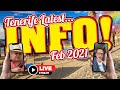 🔴 Travel Update LIVE From Tenerife. February 2021