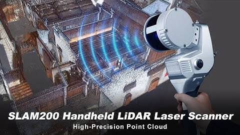 SLAM200 LiDAR Scanner| Architectural 3D Mapping with High-Density Point Clouds
