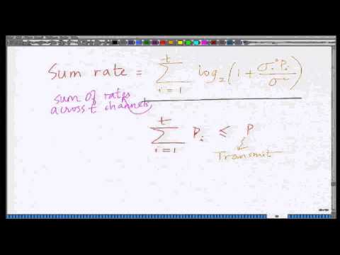 ⁣Lecture 43: Capacity of MIMO Wireless Systems