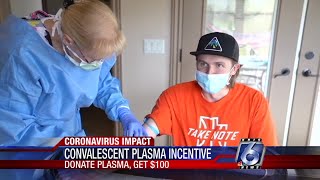 Convalescent plasma donations needed