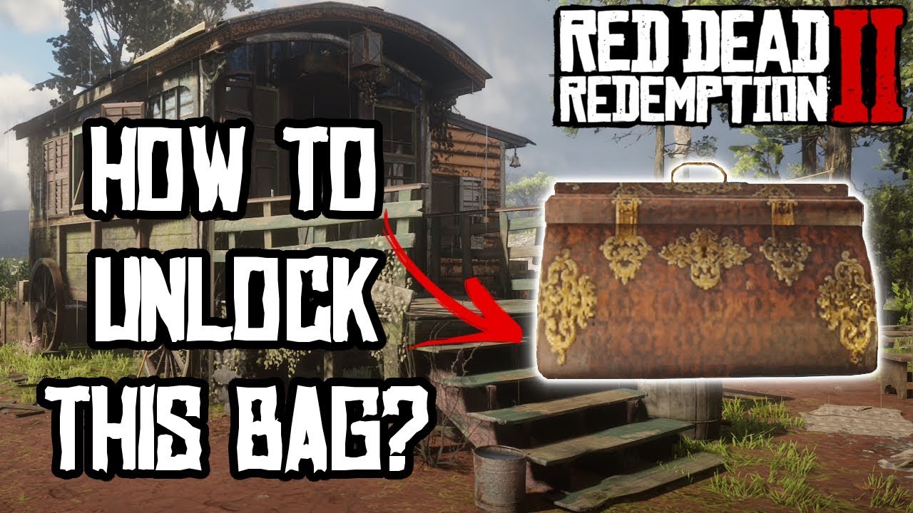 Red Dead Redemption 2 GOLD CREST BAG How to unlock? YouTube