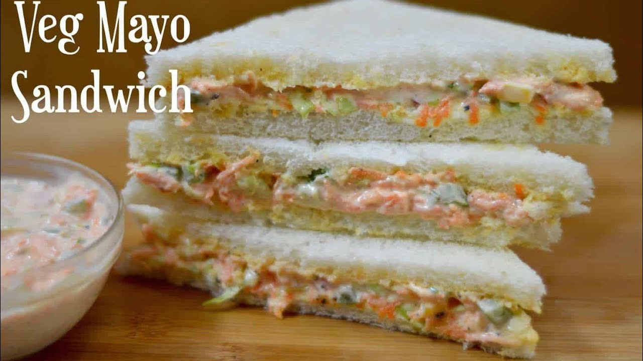 Veg Mayo Egg Sandwich | Easy and Quick Mayonnaise Sandwich | Food Factory Secrets
