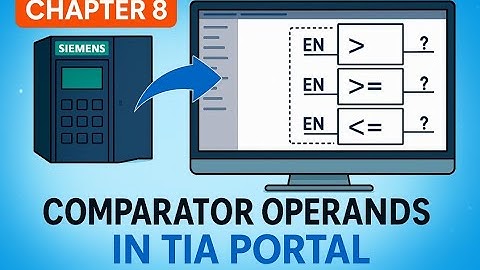Chapter 8# Part 2 | IN_RANGE & OUT_RANGE Comparator in TIA Portal |#industrialautomation  #siemens