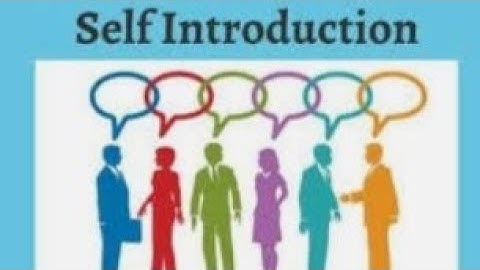SELF INTRODUCTION by ALL IN ONE VIDEOS