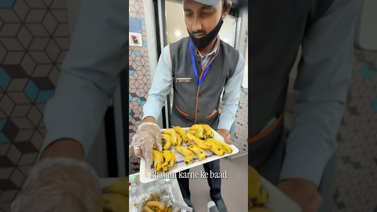 Food Items on Vande Bharat?