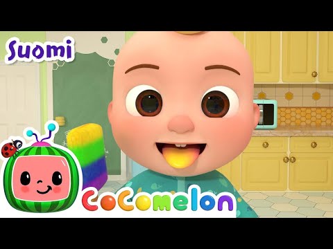 Värilaulu - CoComelon | Moonbug Kids Suomeksi | Lasten piirretyt ja laulut
