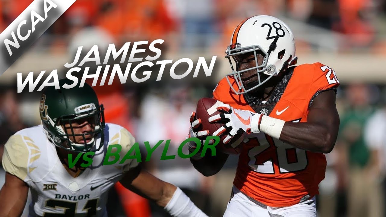 James Washington Highlights vs Baylor // 6 Catches for 235 Yards, 1 TD // 10.14.17