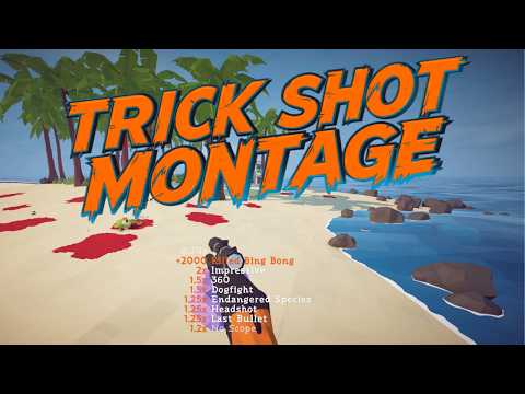 INSANE Trick Shot Montage in How to Fish! Best Shots & Epic Moments