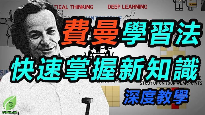 【好叶】费曼学习法：快速掌握新知识 - Feynman Technique - 天天要闻