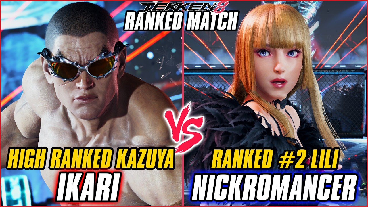 TEKKEN 8 - IKARI (High Ranked Kazuya) vs NICKROMANCER (Ranked #2