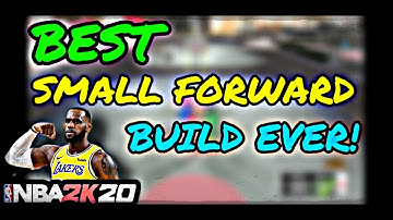 NBA 2K20 BEST SMALL FORWARD BUILD (SF) 3 LEVEL SCORER BUILD! BEYOND A DEMIGOD! NBA 2K20!