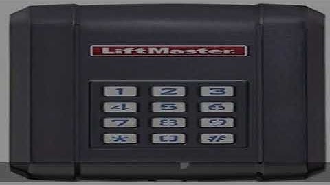 LiftMaster KPW5 Wireless 5 Code Commercial Keypad