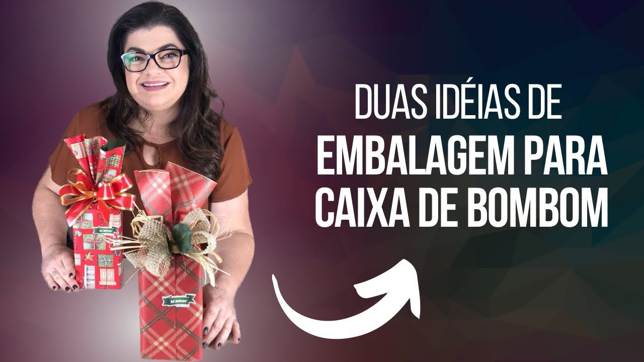 Duas Idéias de embalagem para caixa de bombom