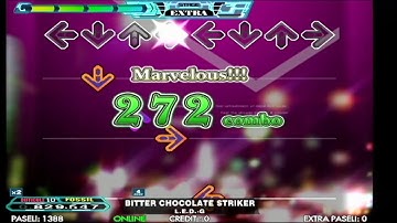 [DDR A20 PLUS] BITTER CHOCOLATE STRIKER DDP 足10