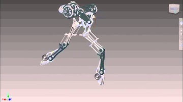 Mechadeer Concept-- Front Leg Motion