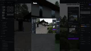 This is how I use AI to create mood inside D5 render... #3danimation #archviz #d5render #shortsfeed