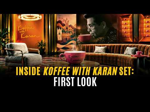Inside The Iconic 'Koffee With Karan' Set: The Couch, the Lights & More | Screen