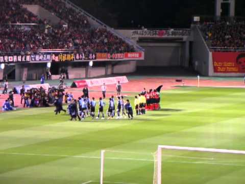 2011/04/29 名古屋vs川崎 川崎市民の唄＆選手入場