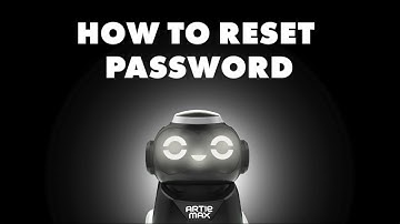 Artie Max - Password Reset