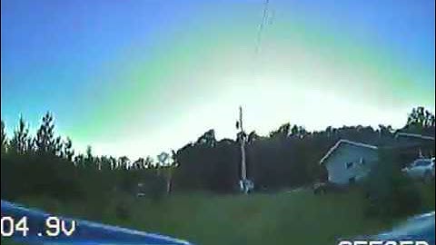 First DVR on my FatShark goggles. (turn your volume down)