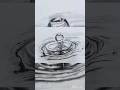 water drop 💧 drawing 🤯#ytshorts #easy #viral #artwork #sketch