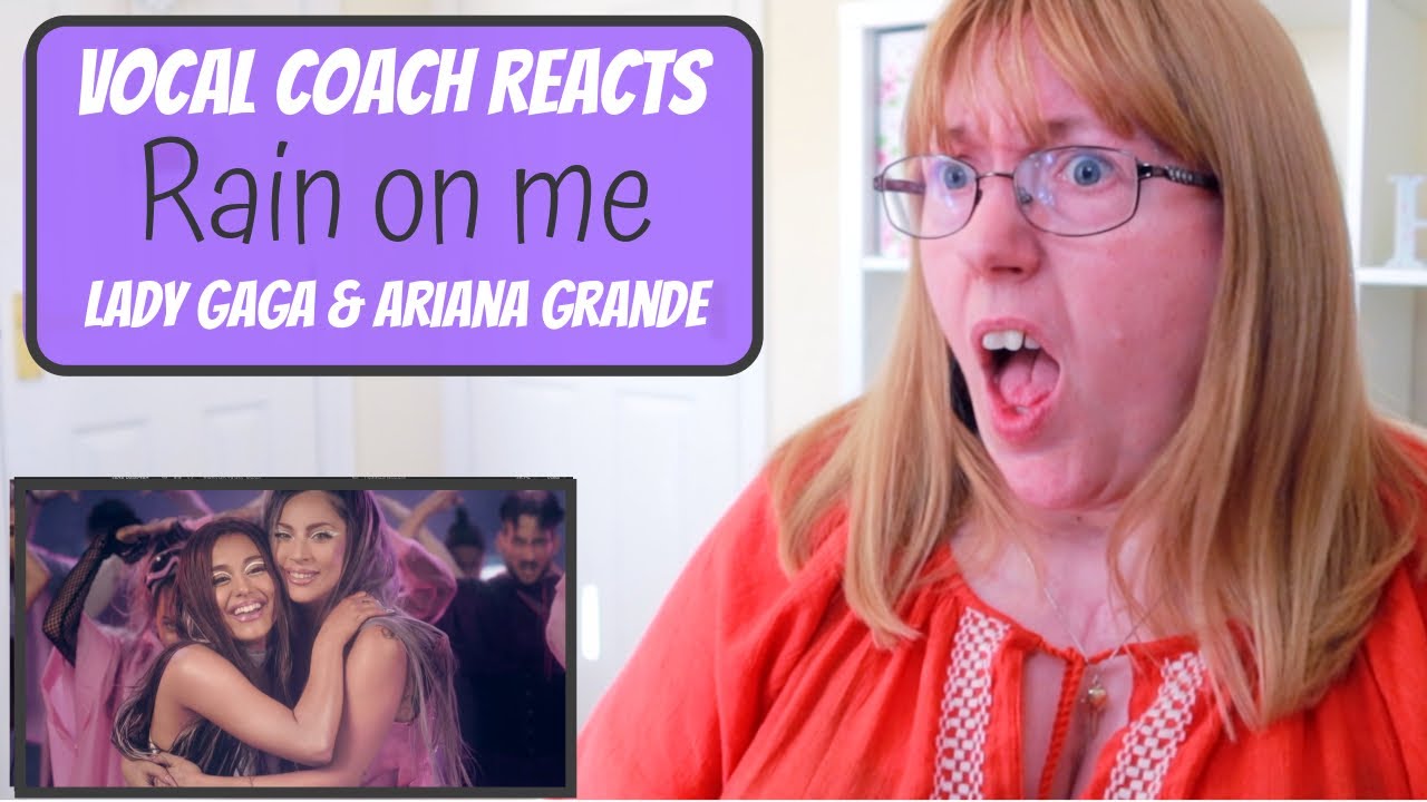 Vocal Coach Reacts to Lady Gaga & Ariana Grande 'Rain on me'