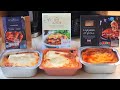 ASDA Vs M&S Vs ALDI Luxury Lasagne Food Review | Comparison