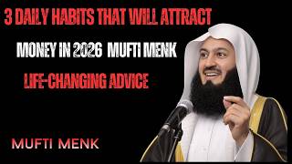 3 Daily Habits That Will Attract Money in 2026 | Mufti Menk Motivation | Alpha Mindset
