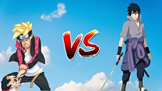 Who is strong ( Boruto vs Sasuke)  Master Ak anime