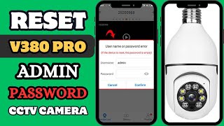 Reset Your v380 Pro Wifi Camera Password in 60 Seconds - Here's How! | Admin Password reset