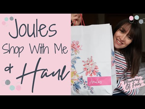 JOULES SHOP WITH ME | CLOTHING HAUL | SPRING 2019 | DITL VLOG | MUMMY OF FOUR