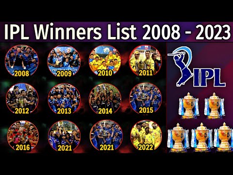 IPL Winner & Runners-Up List 2008 to 2020 | Indian Premier League (IPL) All Seasons Champion Team