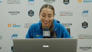 Barbara Olivieri - Dash @ Racing Louisville Postgame 06/07/2024