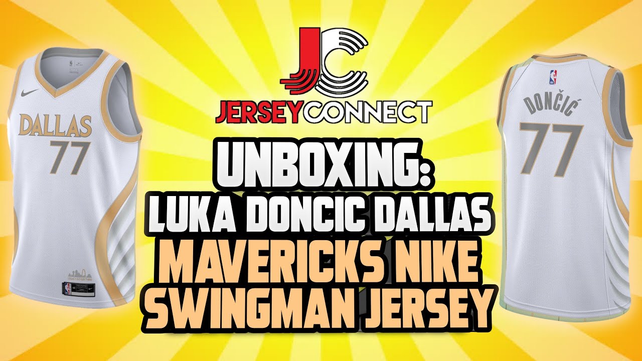 UNBOXING: Luka Doncic Dallas Mavericks City Edition Nike Swingman