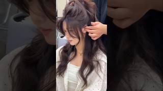 ✨Korean Style Volume Hair Hack 😍 | Effortless Waves Tutorial #shorts #easyhairstyle