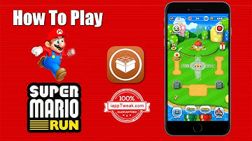 How To Play Super Mario Run On Jailbroken Devices & How to save battery