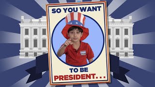 So You Want to be President | Kid Reporter Siroos Pasdar for Scholastic News